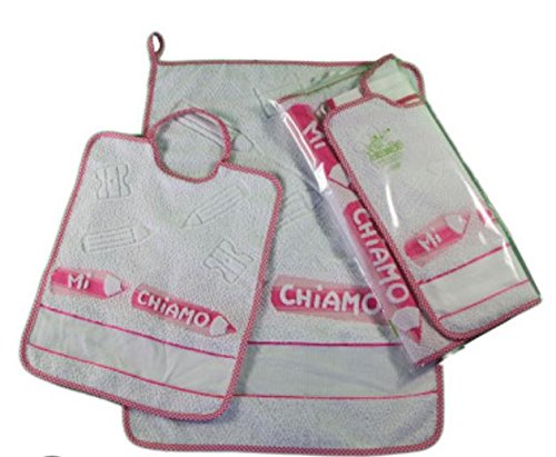 Set asilo 2 pezzi matite (rosa)