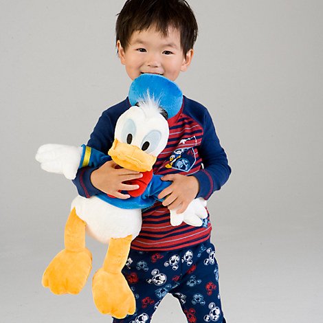 Disney Pato Donald Mediano Peluche 46cm De Walt Cartoon Clásicos