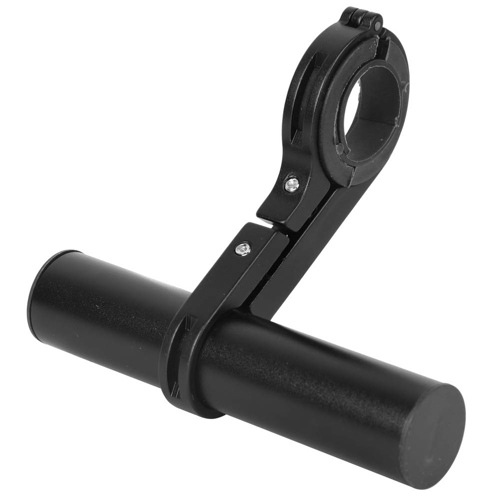 Extensión de Bicicletas, 10 cm 3,94 Pulgadas Equipo de Ciclismo Aleación de Aluminio Extensor de Manillar de Bicicleta Linterna Ligera Clip de Soporte para Manillar de Bicicleta