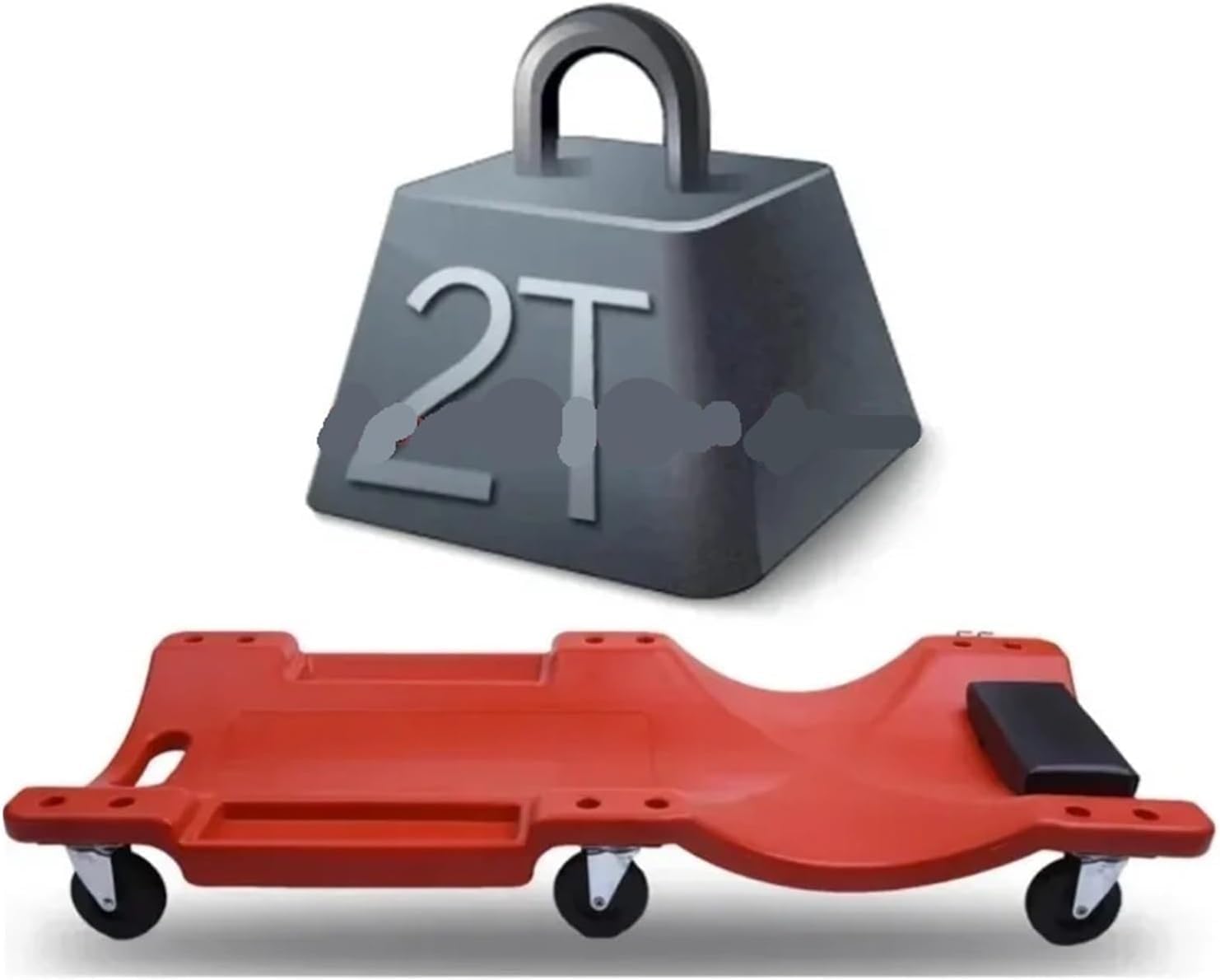36-inch Chassis Repair and Maintenance Skid Plate(Black)