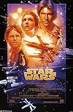 Trends International Star Wars: A New Hope - One Sheet Wall Poster, 22.375' x 34', Premium Unframed Version