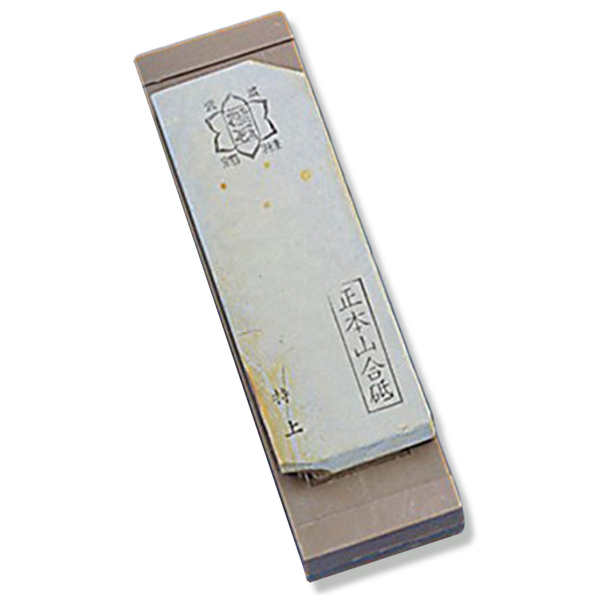 Amazon.co.jp: 天然砥石 仕上砥 台付 約150×50×12mm : DIY・工具・ガーデン