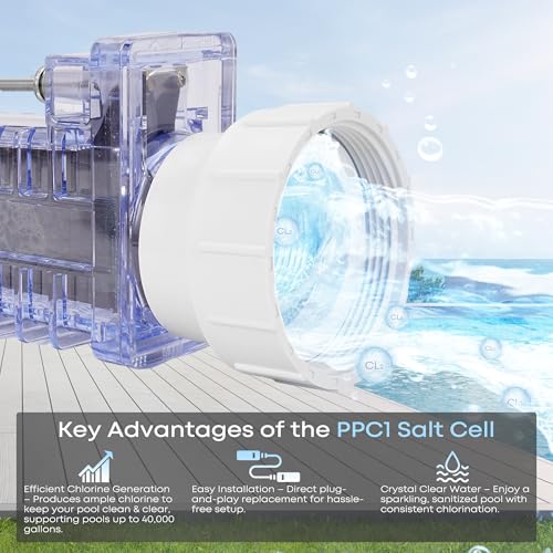 Salt Chlorine Generator Cell for Autopilot Pool Pilot (RC35/22, RC5, SC36, AP150) - PPC1 28,000 Gallon Capacity