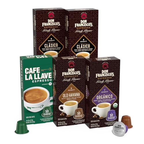 Don Francisco's and Cafe La Llave Espresso Variety Pack