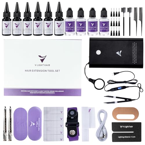 V Light Hair Extension Machine Kit