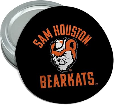 Sam Houston State University Bearkats Round Rubber Non-Slip Jar Gripper Lid Opener