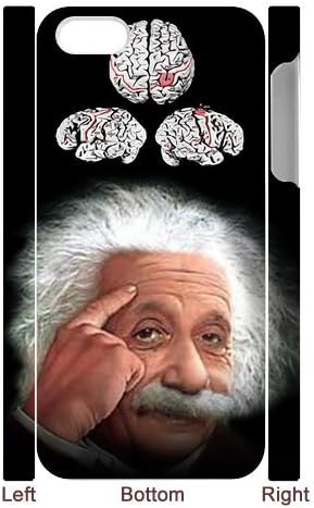 Custom Albert Einstein Cover Case for IPhone 5/5s WIP-157