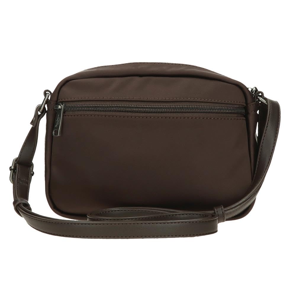 Pepe Jeans Natalie Borsa a tracolla Marrone 21,5 x 15 x 5 cm Pelle sintetica e poliestere by Joumma Bags