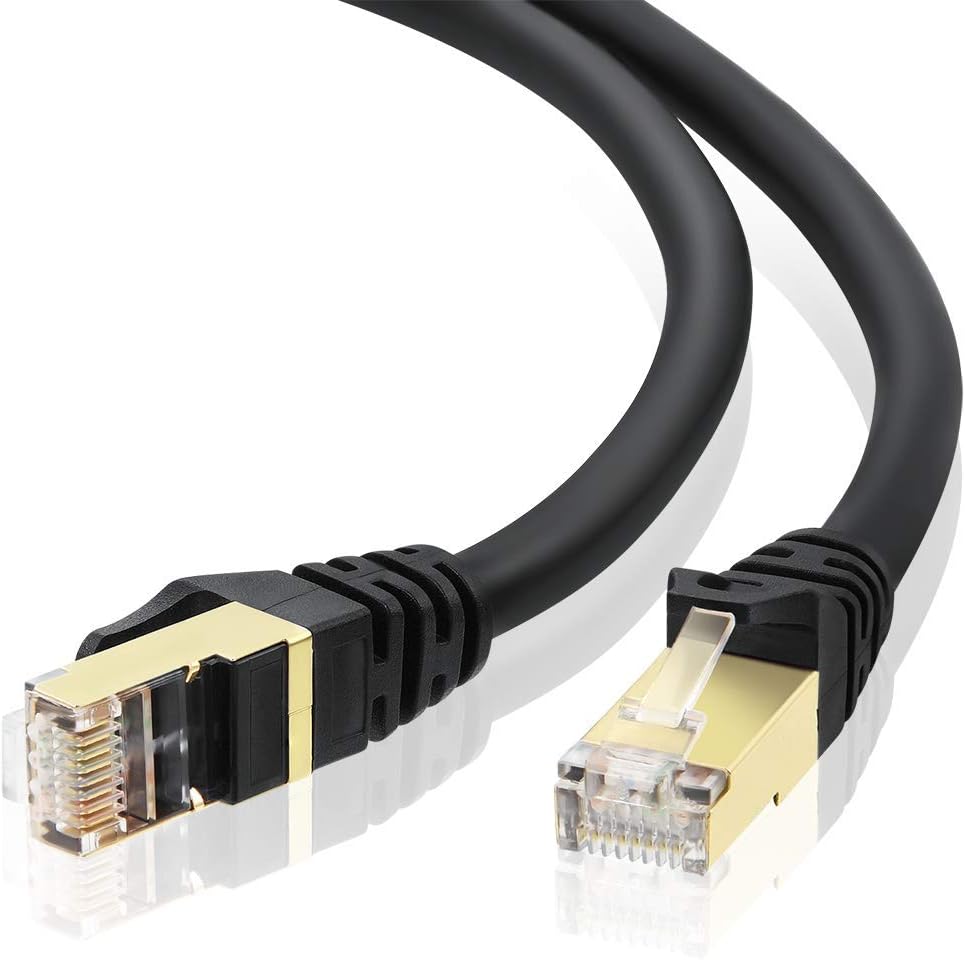 One-Day Sale: Up to 60% Off Outdoor Cat 7 Ethernet Cable 100 ft/30M,Cat7 Ethernet Cable 100ft 26AWG Heavy-Duty Network Cat7 Gigabit Cord Patch Cable RJ45 Gold Plated Lead Waterproof Ethernet Cable Direct Burial Networking Cord Super Brands Outdoor Cat 7 Ethernet Cable 100 ft/30M,Cat7 Ethernet Cable 100ft 26AWG Heavy-Duty Network Cat7 Gigabit Cord Patch Cable RJ45 Gold Plated Lead Waterproof Ethernet Cable Direct Burial Networking Cord