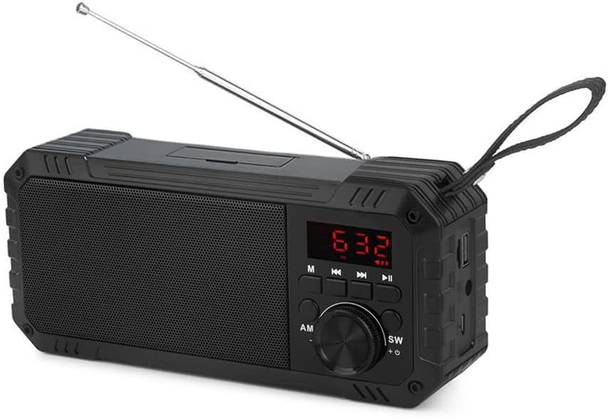 Portable Speaker -Compatible Column Bass Subwoofer TF Speakers Receiver Radio FM