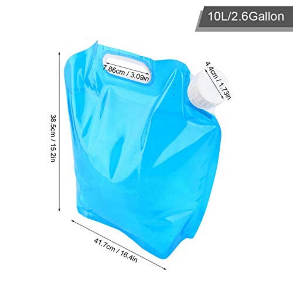 Bidon D’eau Pliable Katomi 10 L – Sans BPA, Léger, Pour Camping, Rando, Festivals, Urgences