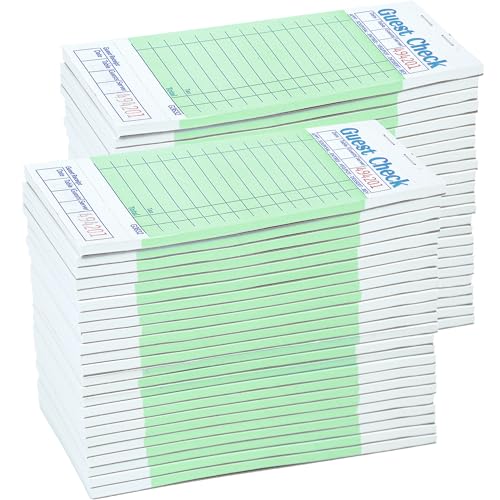 Carnet de serveuse vert pour restaurant, le bloc-notes indispensable aux heures de pointe