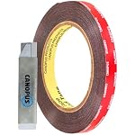 CANOPUS – CANOPUS Profi Doppelseitiges Klebeband Extra Stark Schwarz, 