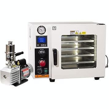 Across International AT09p7.110 Vacuum Oven with 7 CFM Pump, 5