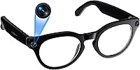 Orpnkna AI Smart Glasses: 8MP Camera, 1200P Video Recording, Real-Time Translation, Open-Ear Bluetooth for Vlogging & Travel
