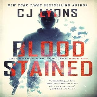 Blood Stained Audiolibro Por CJ Lyons arte de portada