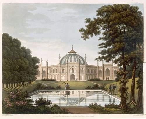 Tableau Brighton Pavilion par Humphry Repton sublimez la déco de votre salon 60x90cm