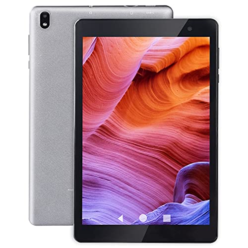 Android 10.0 Tablet 8 Inch,HAOVM MediaPad P8 Tablets,Quad-Core 1.4GHz Processor,1280x800 IPS HD Display Screen,2GB RAM,32GB Storage,Dual Camera,5.0 WiFi,BT4.2,Type-C Port,128GB Expand,ABS Black Back