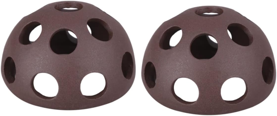 Kisangel 2 Pcs Creative Ceramic Shrimp House Nest Durable Porous Breeding Pot for Fish Tanks Underwater Decor for Kisangel 2 Pcs Creative Ceramic Shrimp House Nest Durable Porous Breeding Pot for Fish Tanks Underwater Decor for