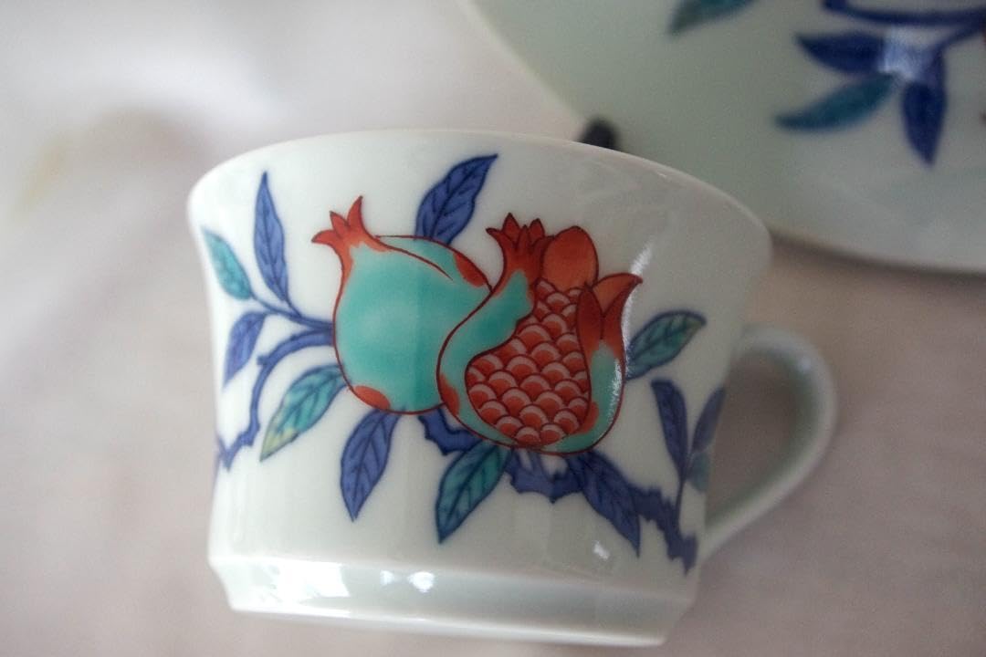 今右衛門錦柘榴絵紅茶椀　6客セット 今右衛門錦柘榴絵紅茶椀 6客セット - メルカリ
