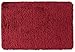 Produktbild WENKO Badteppich Mélange Chili, 60 x 90 cm - Badematte, sicher, flauschig, fusselfrei, Polyester, 60 x 90 cm, Rot