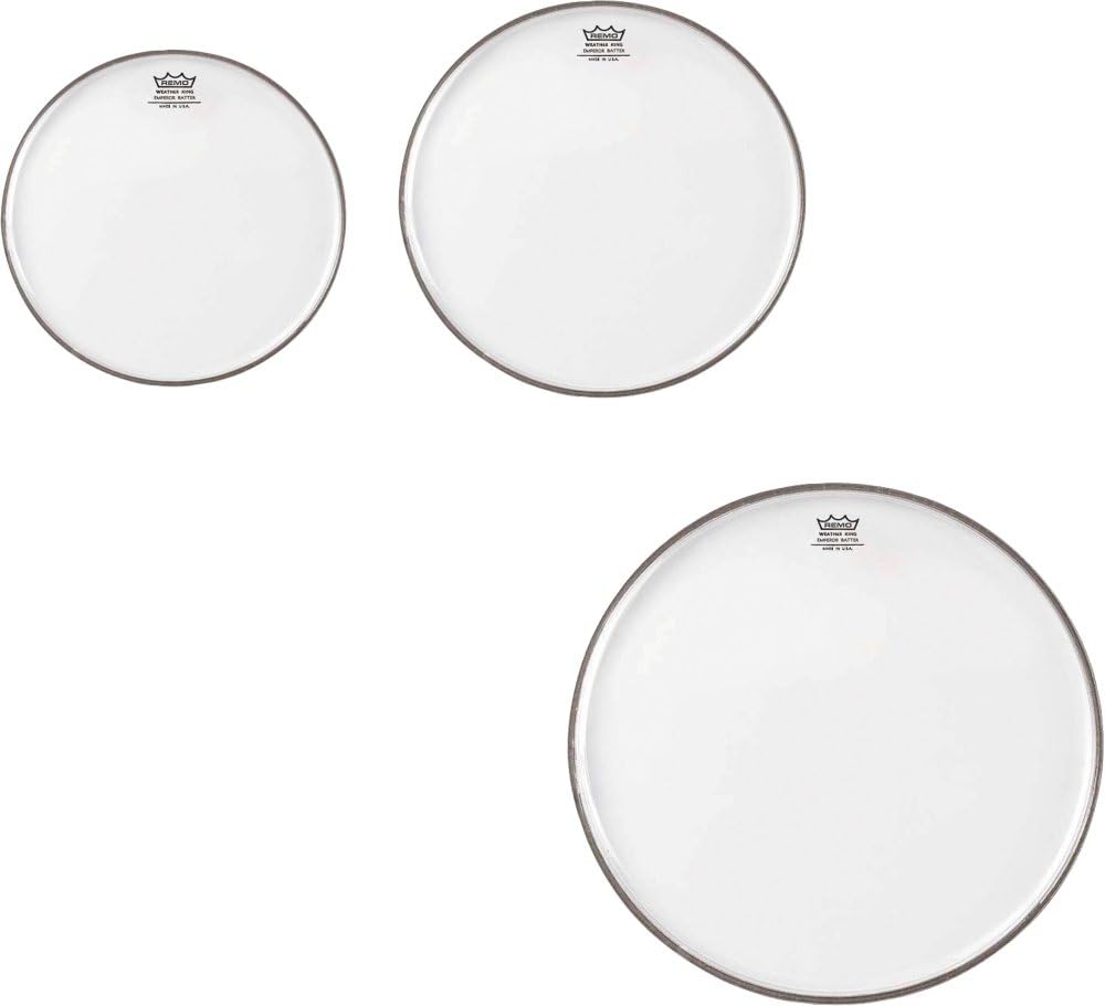 PP-1420-BE Emperor Clear Tom Drumhead Pack - 10", 12" & 16"