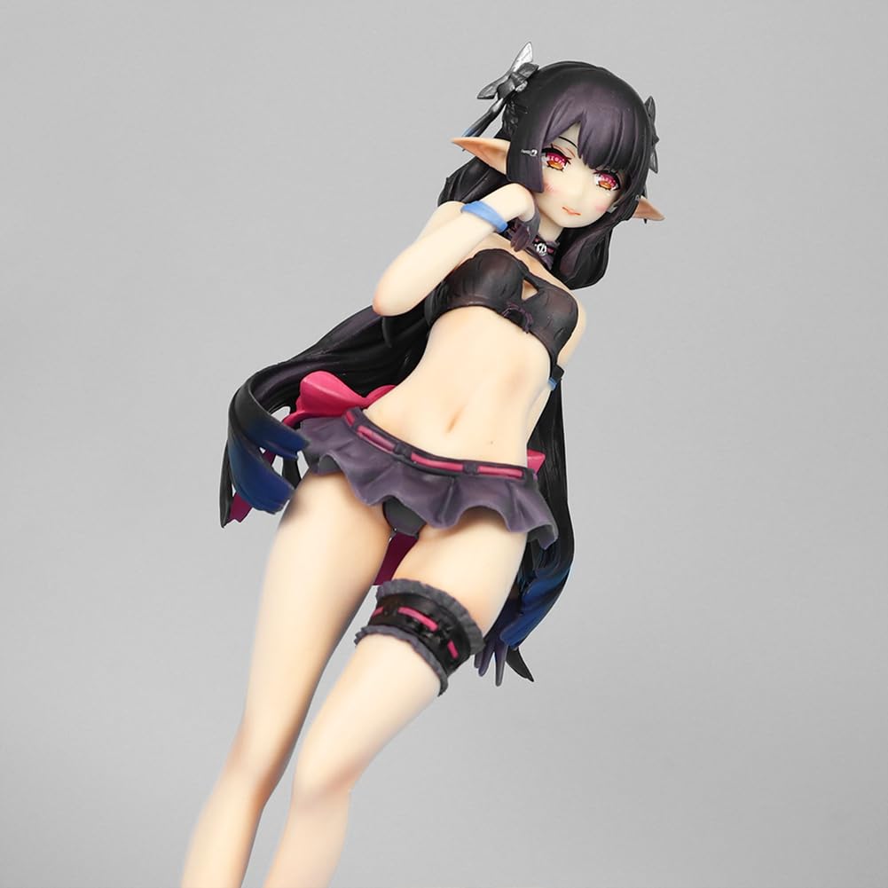 Annette Figurine Anime Illustration Personnage Figurine Maillot de Bain Fille Statue en PVC Sculpture à Collectionner Ornements de Bureau Cadeau Figurine 24 cm
