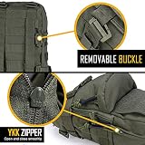 IDOGEAR Taktyczny plecak nawadniający MOLLE Torba na zbiornik wody Outdoorowy bukłak na wodę do plecaka z kamizelką taktyczną (Ranger Green)