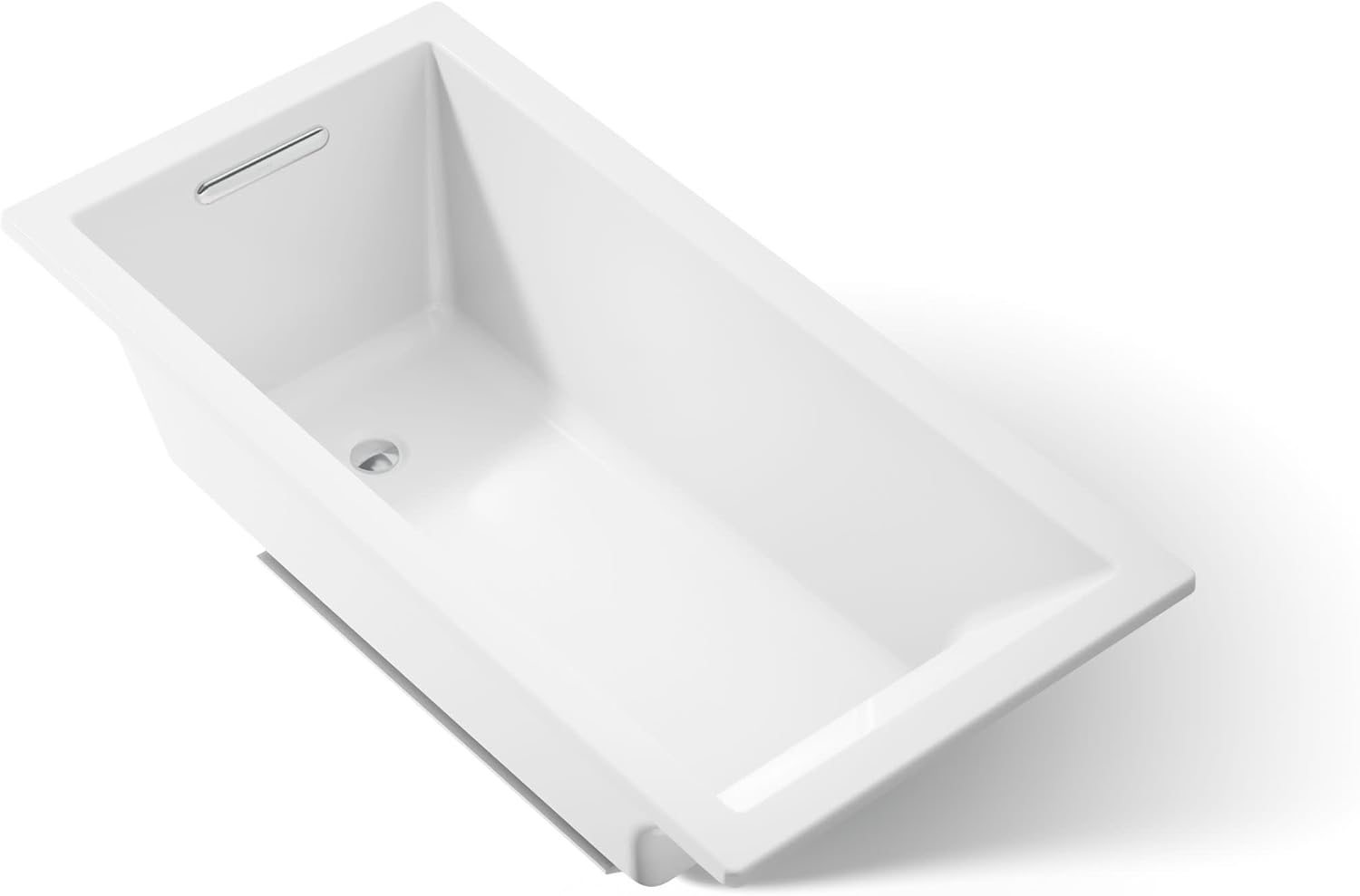 Kohler 1121-0 Underscore® 60" x 30" drop-in bath, White