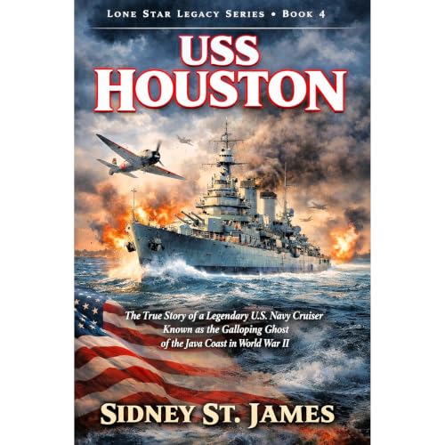 USS Houston Audiolibro Por Sidney St. James arte de portada