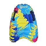 Gran flotabilidad: nuestro diseño de tabla de surf se centra en la estabilidad. Esta tabla de surf está hecha de tela de alta densidad y cámaras de aire de alta calidad. Las mini tablas de surf pueden producir una alta flotabilidad para tener una capacidad de peso de hasta 81 kg. Una elección perfecta para niños y adultos.