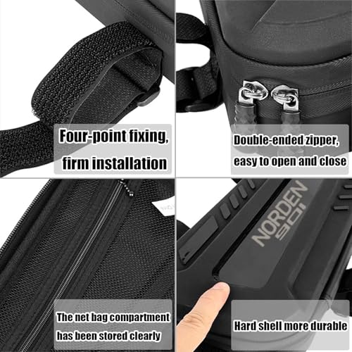 Alforja rígida impermeable para moto Norden 901 Svartpilen901 miniatura 5