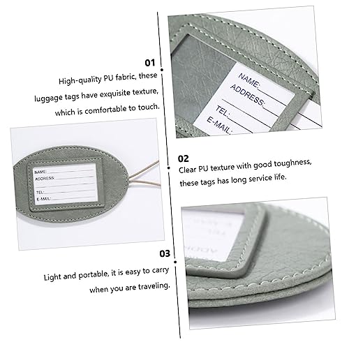 Étiquettes de PU multifonctionnelles en simili-cuir pour customisation et patchwork