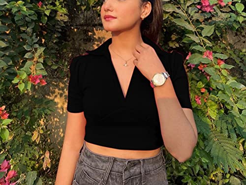 Aahwan black cotton top – image 4