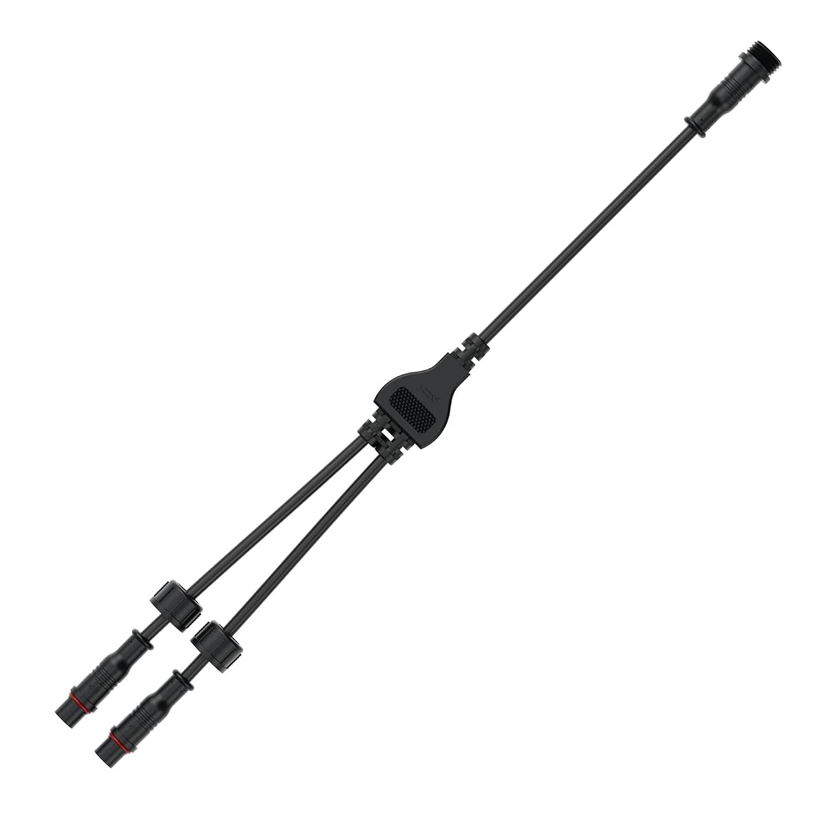 Btf-Lighting 3 Core 3 Pin Small Size Ip65 Y Shape 1 Male Divided 2 Female