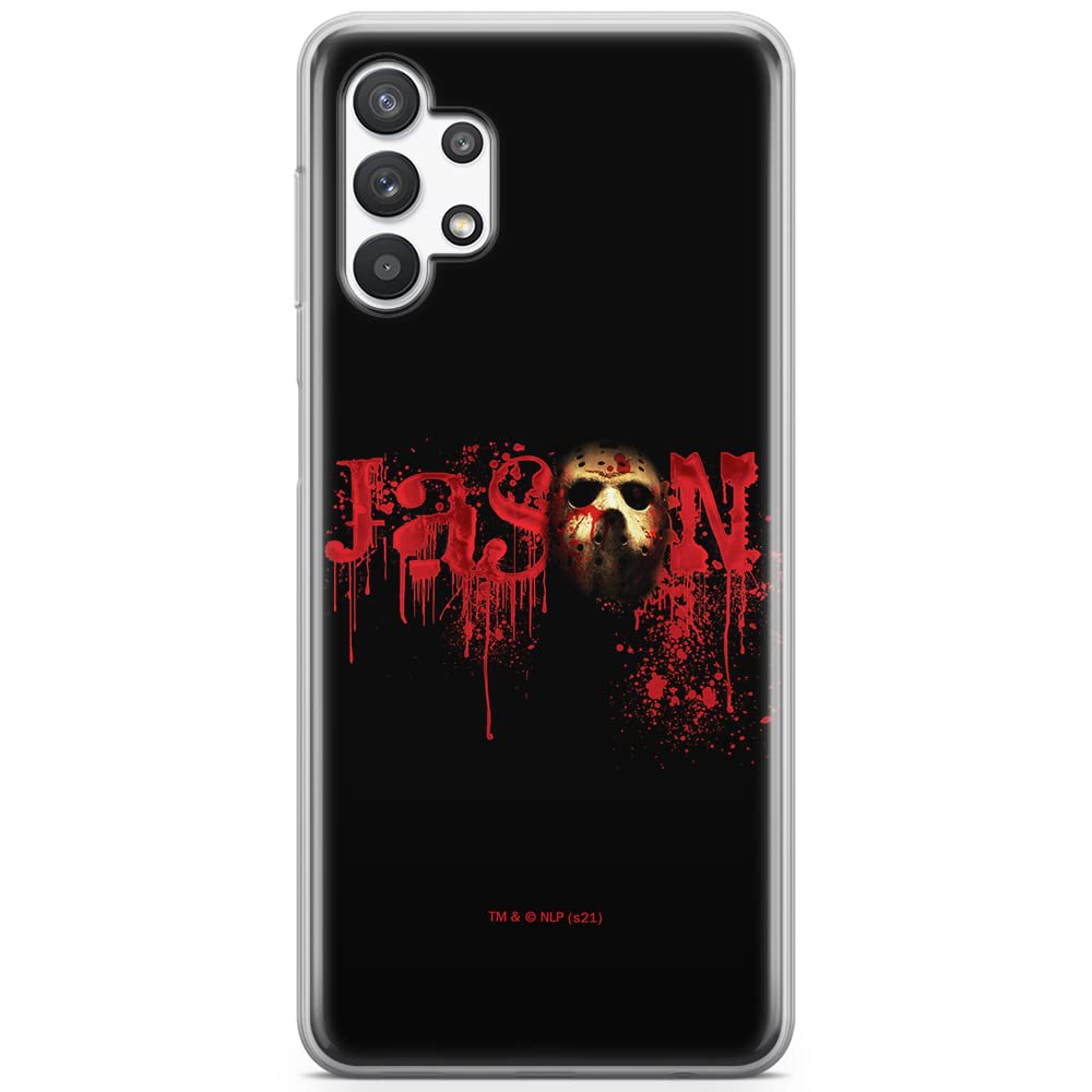 ERT GROUP mobile phone case for Samsung A32 5G original and officially Licensed Horror pattern Friday the 13th 001 optimally adapted to the shape of the mobile phone, case made of TPU
