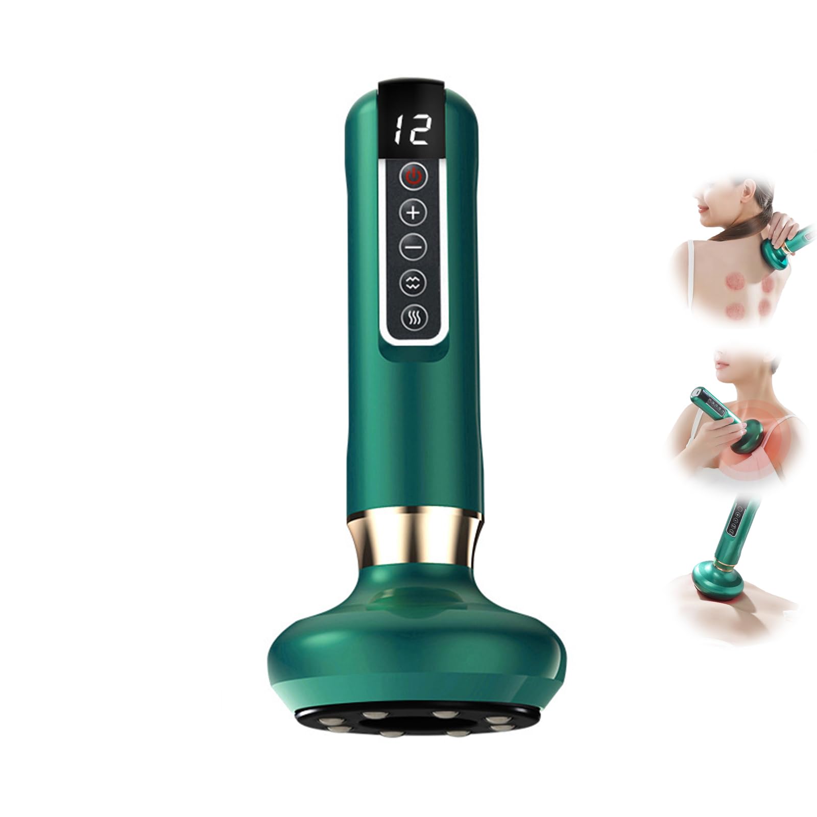 Velora-Beauty Celulitis, Masajeador Anticelulitico Reductor, Masajeador Anticelulitico con Ventosas, Máquina Moldeadora Corporal de Mano para Abdomen, Muslos y Glúteos