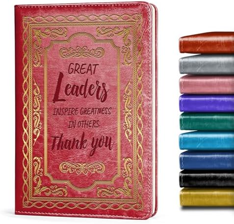 LBWCER Boss Appreciation Gift Mentor Gift Notebook Great Leaders ...