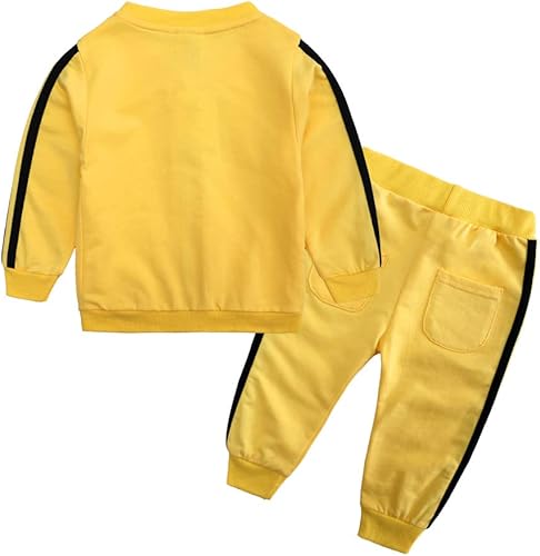 Miniatura 2 de Conjunto de sudadera con capucha para bebés niños y niñas, manga larga con bolsillo y pantalones