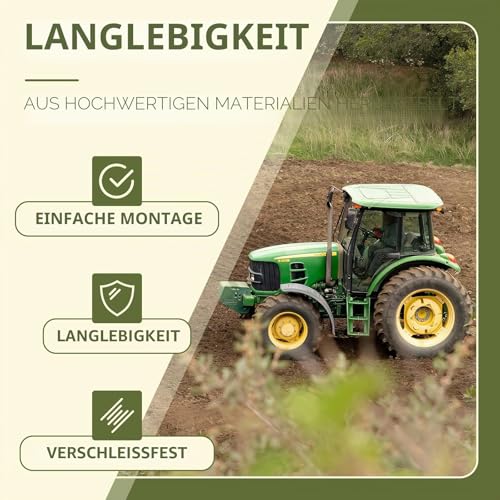 Baumaschinen Schlüssel Set pour Zündschloss Traktor - Trecker Schlüssel Ersatz Zündschlüssel Geeignet für den Einsatz als Bosch Schlüssel Traktor, 2 x zündschlüssel universal für auto traktor (2 PCS)
