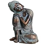 Décoration de méditation pour la relaxation : pendant les séances de yoga, la statue de Bouddha peut aider à soulager l'anxiété, favorisant un sentiment de paix et de relaxation..De plus, notre statue de Bouddha peut être placée dans votre cour ou votre salle d'étude, ajoutant une touche de beauté à votre environnement.