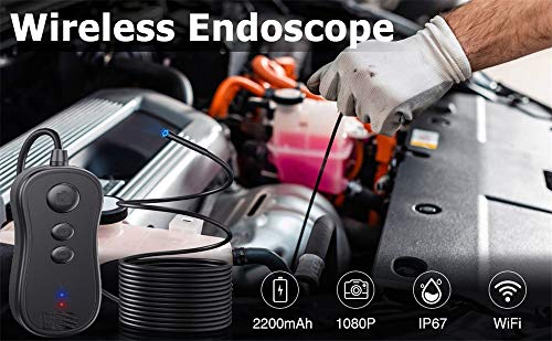 Caméra d'inspection 1080P pour explorer les canalisations et moteurs