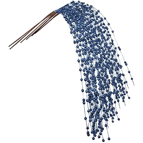 Plcnn 10 Pack Christmas Glitters Berries Stems Artificial Berries Picks Sprays 30in Christmas Tree Twigs Filler Decorations for Home Wreaths Decor Cover