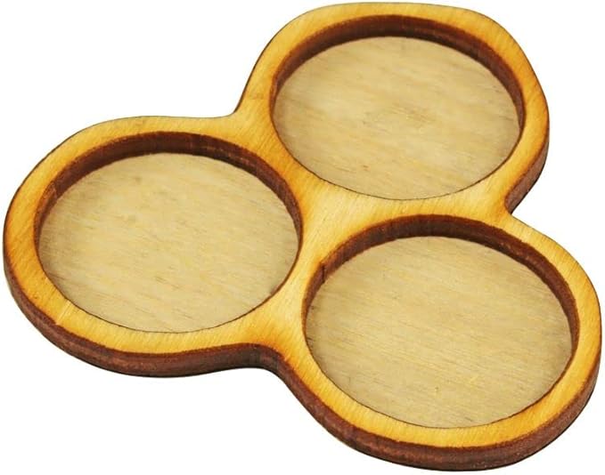 Möt de nya, obehållsamma legendära herrarna som kommer att lämnas till Total War: Warhammer III – Tider av Ormens Vrede den 4 december 10 LITKO Horde Trays | 25mm Circle Bases | Movement Tray | Compatible with Warhammer, Age of Sigmar, Bolt Action (3-Figure Horde Tray)