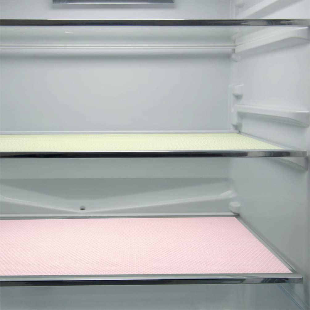LIFKOME 16pièces Tapis Antidérapant Pour Réfrigérateur Et Bureau Protection Pour Armoires De Cuisine Et Placards Decoupable