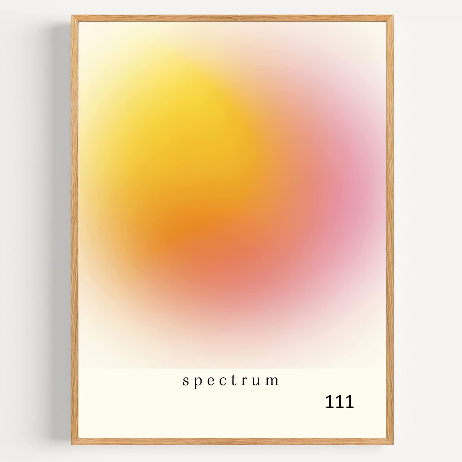 パステル画 オレンジと黄色のグラデーション パステルカラーの背景 黄色・オレンジ色のグラデーションの写真素材