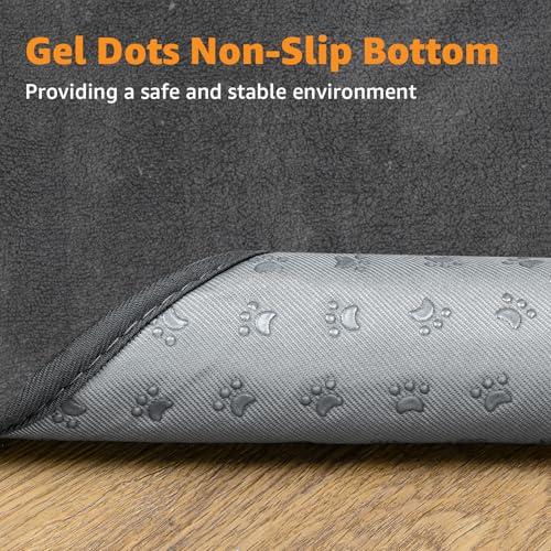 Washable Dog Pee Pad Extra Large: 72x72 Instant Absorb Training Pads, Non-Slip Pet Playpen Mat Waterproof Reusable Floor Mat for Puppy, Senior Dog Whelping Incontinence Housebreaking
