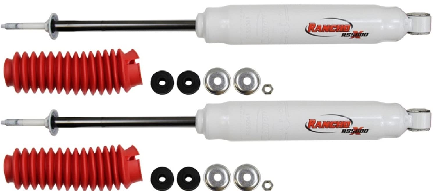 Amazon.com: Rancho RS55041 RS55766 Pair of Rear and Front RS5000X