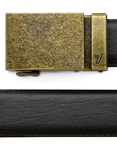 Image of Mission Belt Men's Leather Ratchet Belt, 40mm Metal Collection