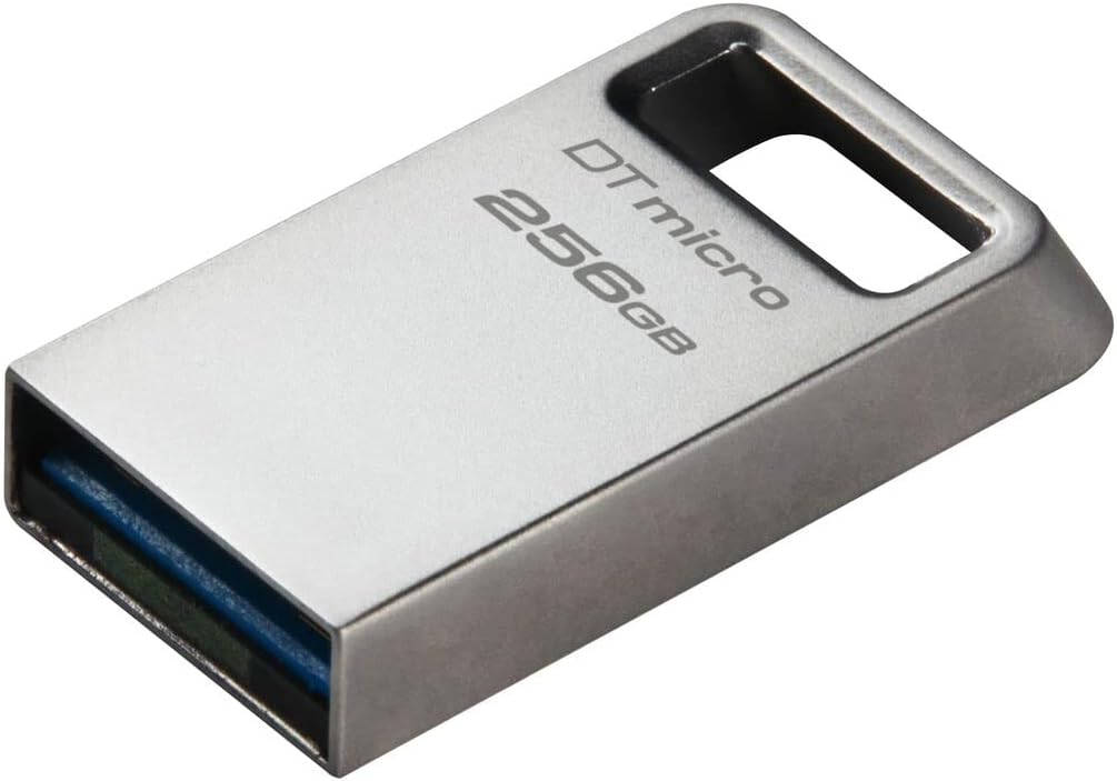 Kingston USB 3.2 Flash Drive DataTraveler micro 256 GB USB 3.2 Silver